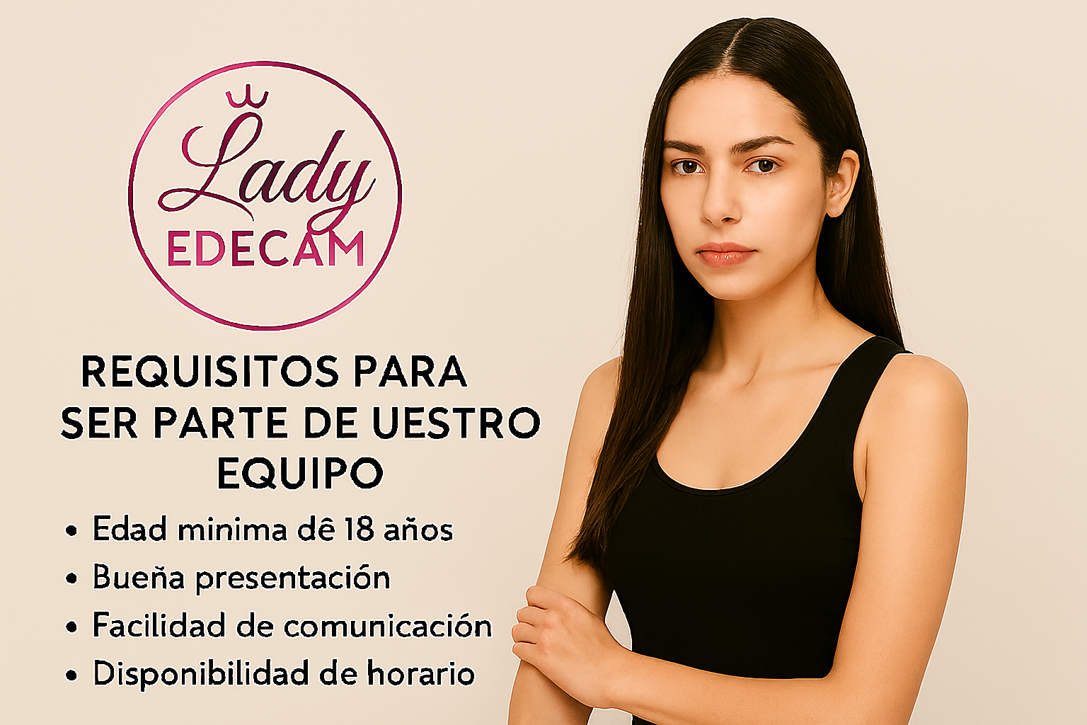 Requisitos para edecanes